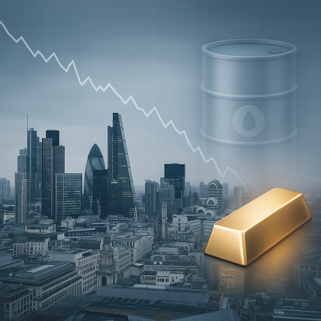 FTSE lower as oil slump hits sentiment