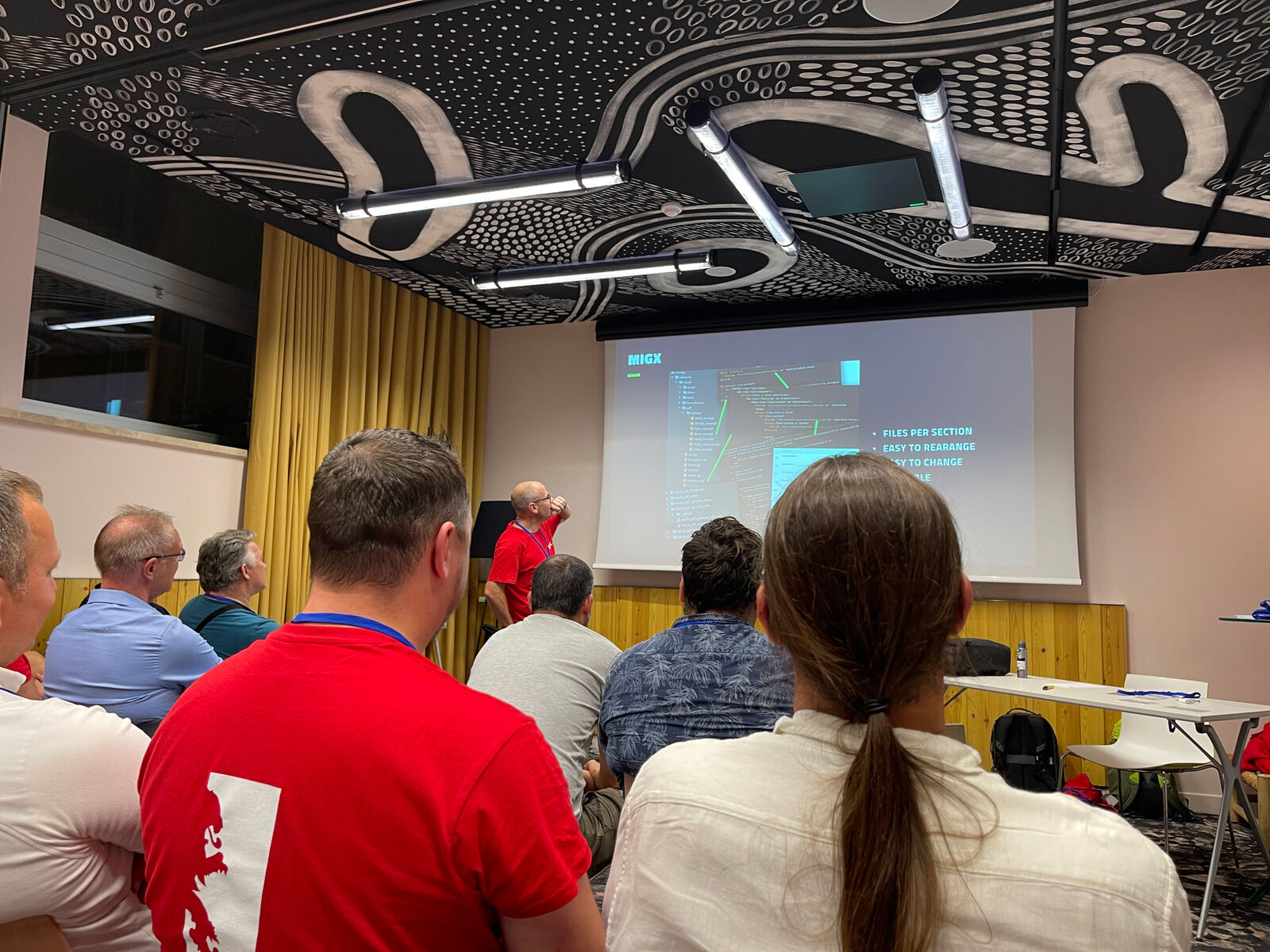 Why Media in attendance of a MODX event in Rome, Italy.