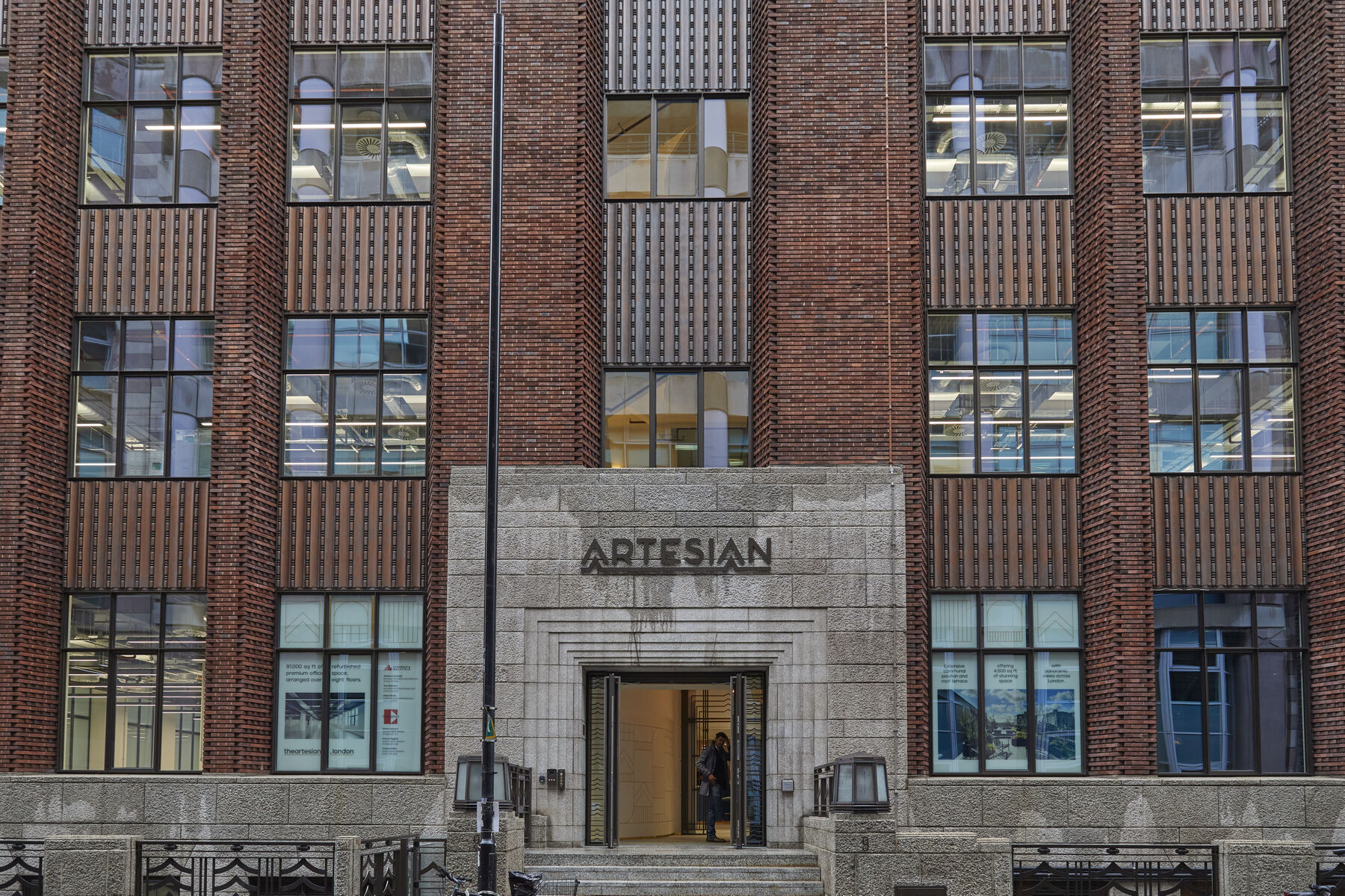 Why Media designed and developed the Artesian Building wesbite for their client CLS Holdings plc.