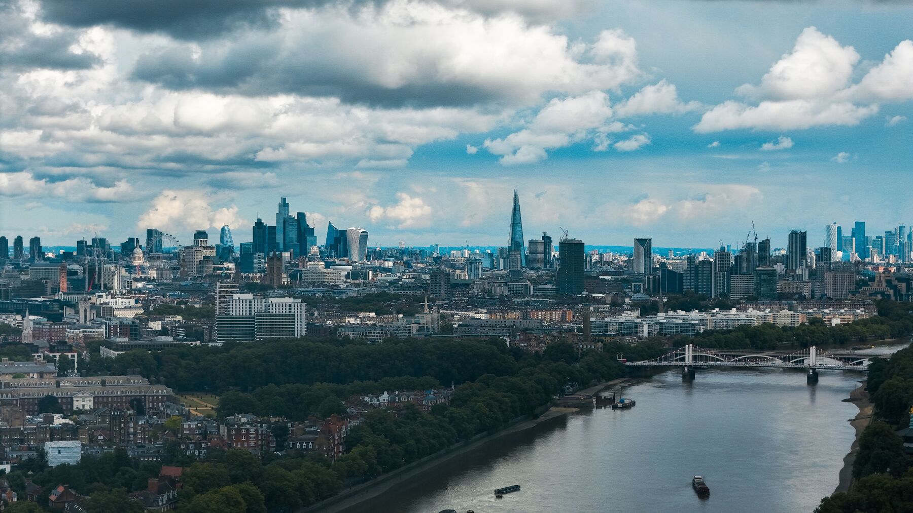 London's City Skyline.